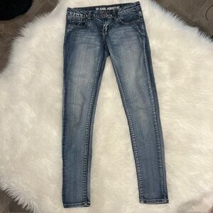 V.I.P. Stylish Blue Skinny Jeans for Women